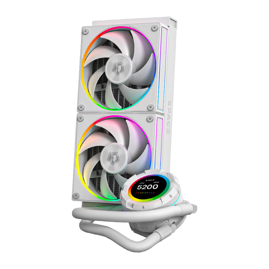 Система рідинного охолодження ID-Cooling SL240 WHITE - зображення 2