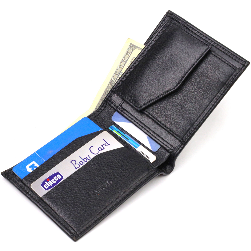 Портмоне Canpellini З натуральної шкіри Чорне (21778) - зображення 6