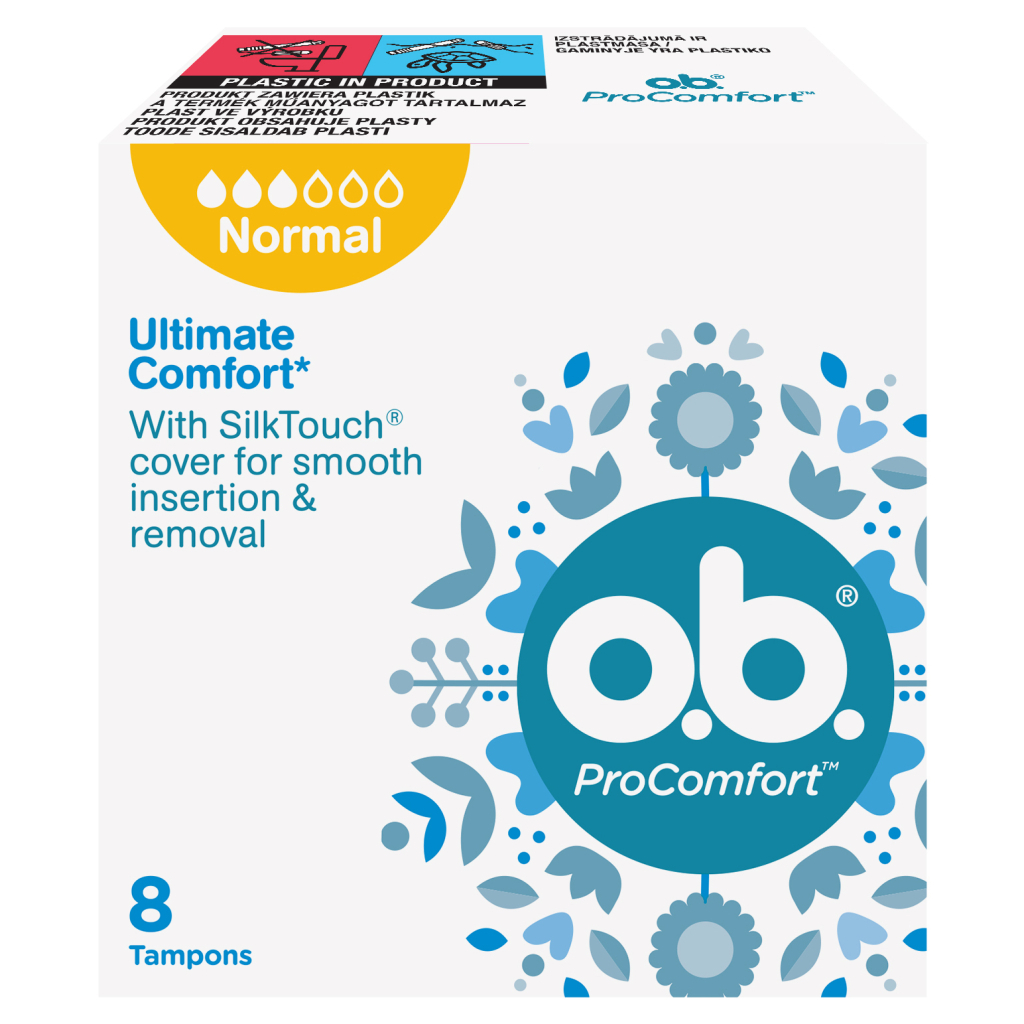 Тампони o.b. ProComfort Normal 8 шт. (3574660234305/3574661331119) - зображення 1