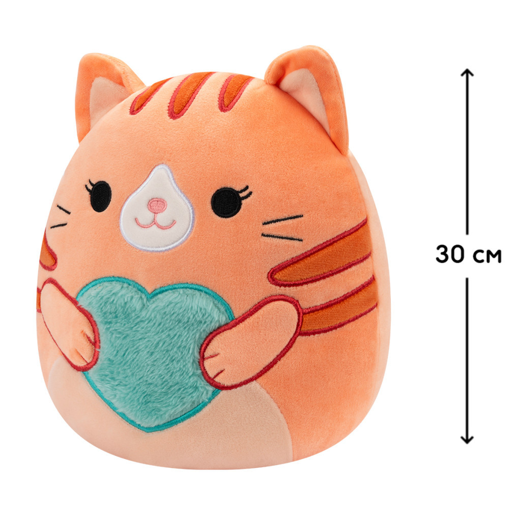 М'яка іграшка Squishmallows Кішечка Джіджі 30 см (SQVA00871) - зображення 2
