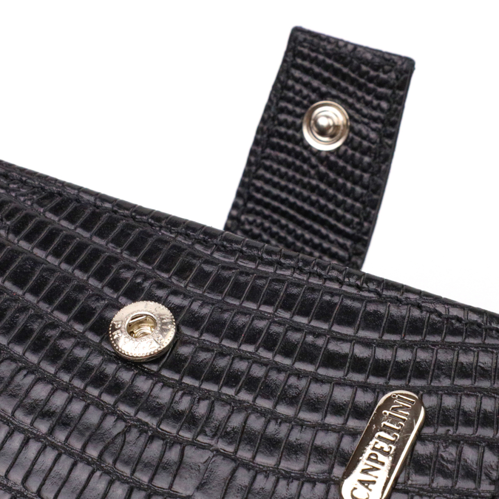Гаманець Canpellini З натуральної шкіри Чорний (21745) - зображення 5