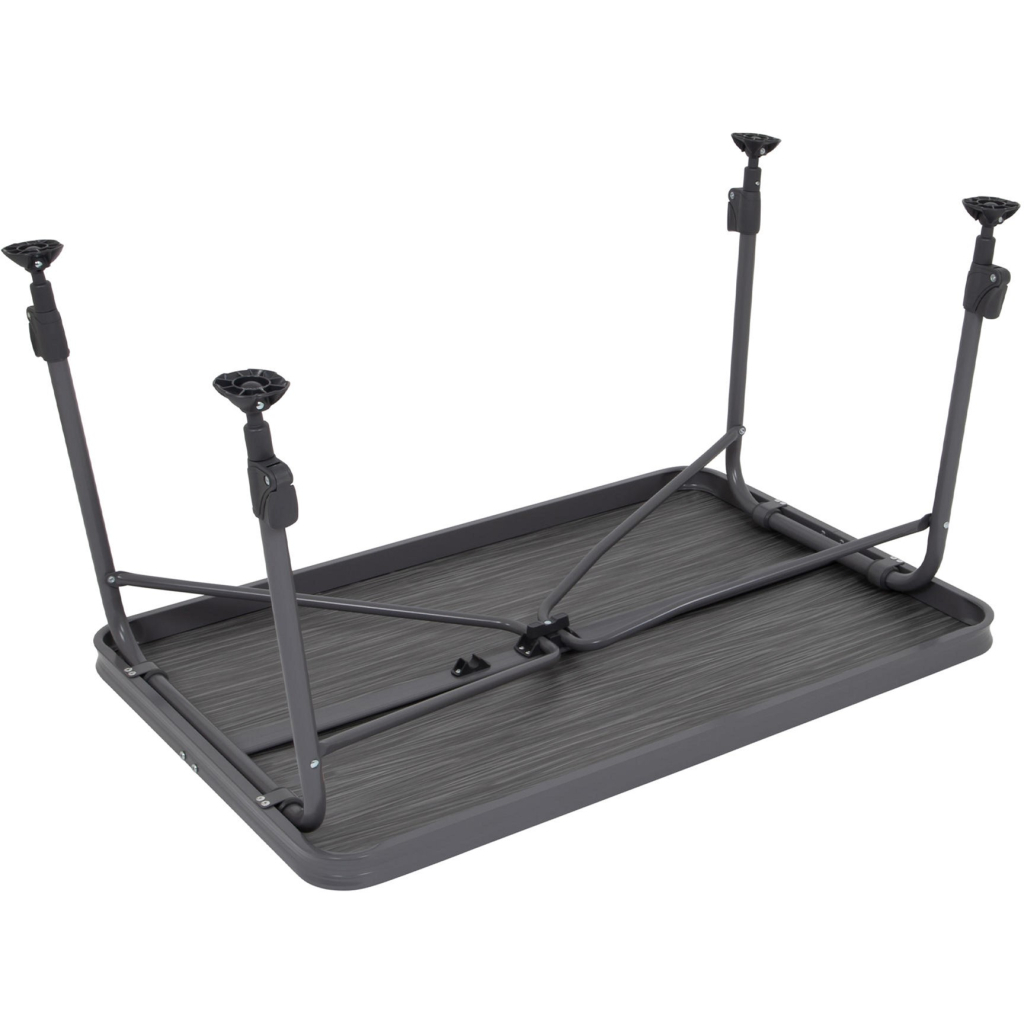 Туристичний стіл Bo-Camp Logan 120 x 80 cm Сірий (1404483) - зображення 5