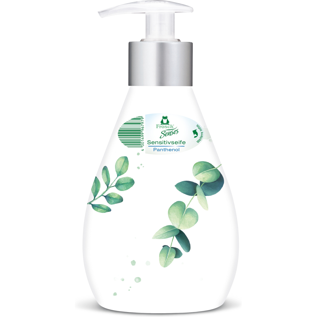 Рідке мило Frosch Senses Для чутливої шкіри 300 мл (4001499930676/4001499967979) - изображение 2