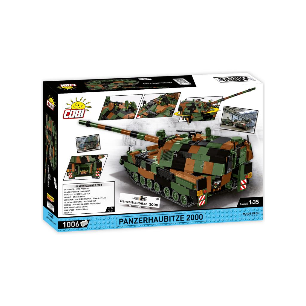 Конструктор Cobi САУ PzH 2000, 1006 деталей (COBI-2628) - зображення 5