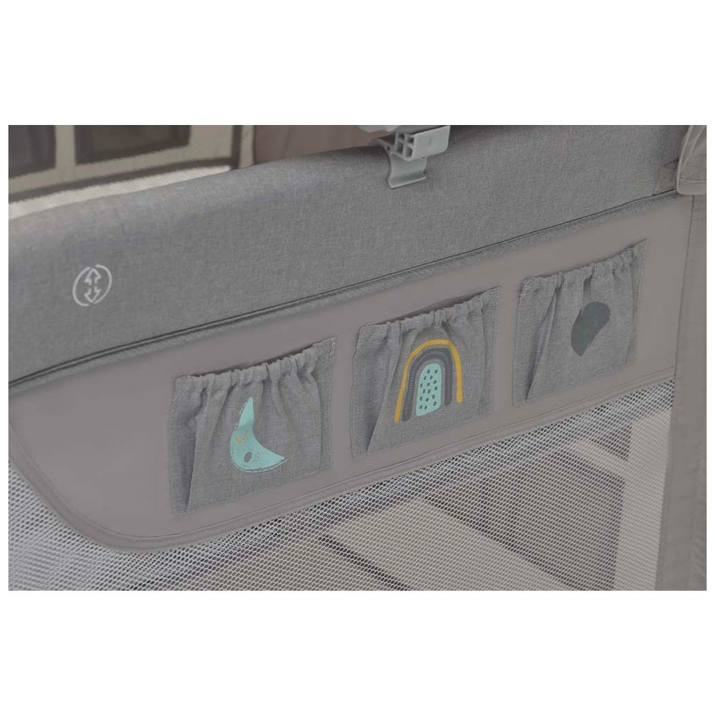 Дитячий манеж Espiro ліжечко Dream 2022 (107 Grey Themes) (205385) - зображення 5
