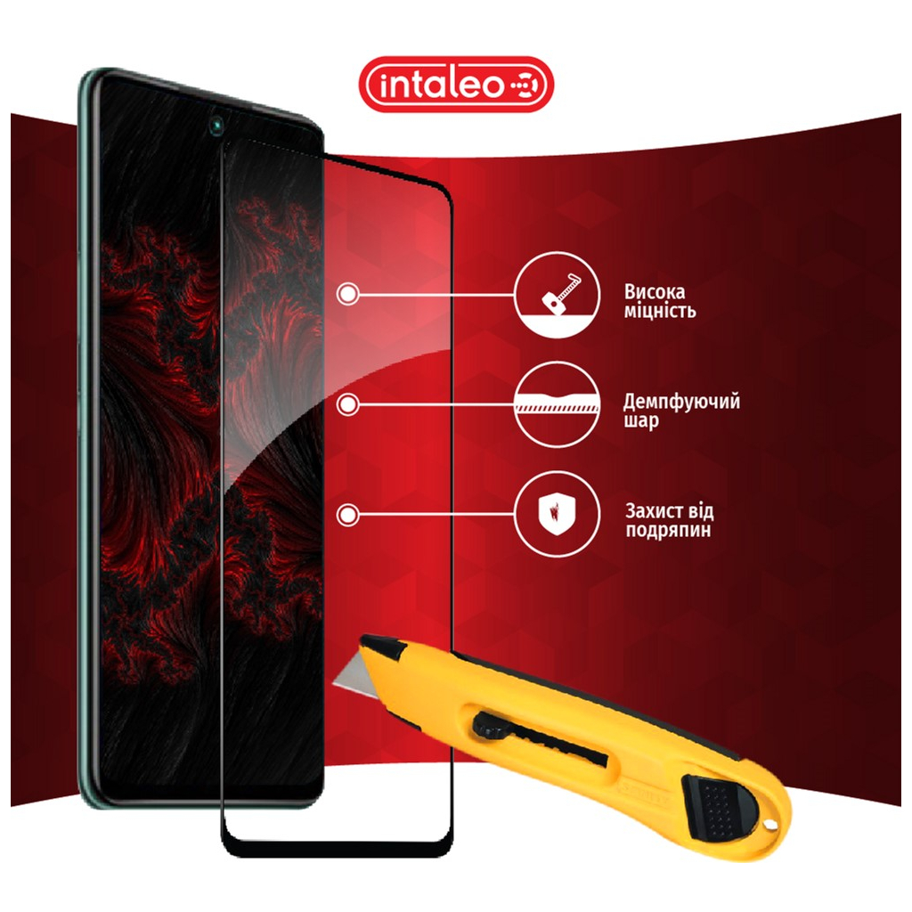 Скло захисне Intaleo Full Glue Infinix Hot 11s (1283126532382) - зображення 4