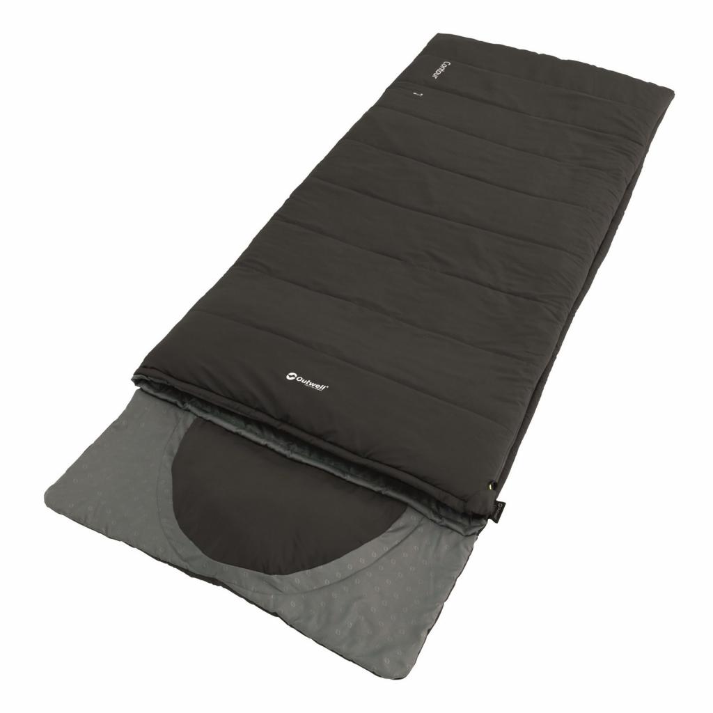 Спальний мішок Outwell Contour Reversible/+2°C Black (Right) (928322) - зображення 2