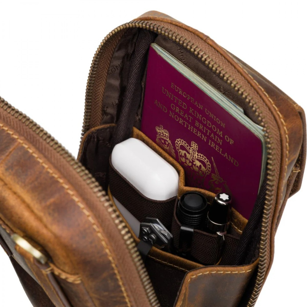 Сумка Visconti S45 Alex Oil Tan (S45 OIL TAN) - зображення 6