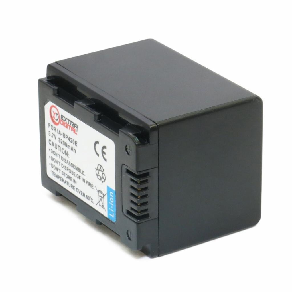 Акумулятор до фото/відео Extradigital Samsung IA-BP420E (DV00DV1359) - зображення 2