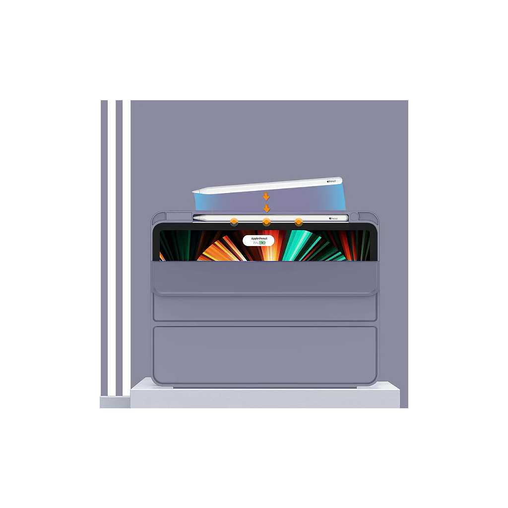 Чохол до планшета BeCover Direct Charge Pencil Apple iPad Pro 11 2020/2021/2022 Purple (709655) - зображення 4