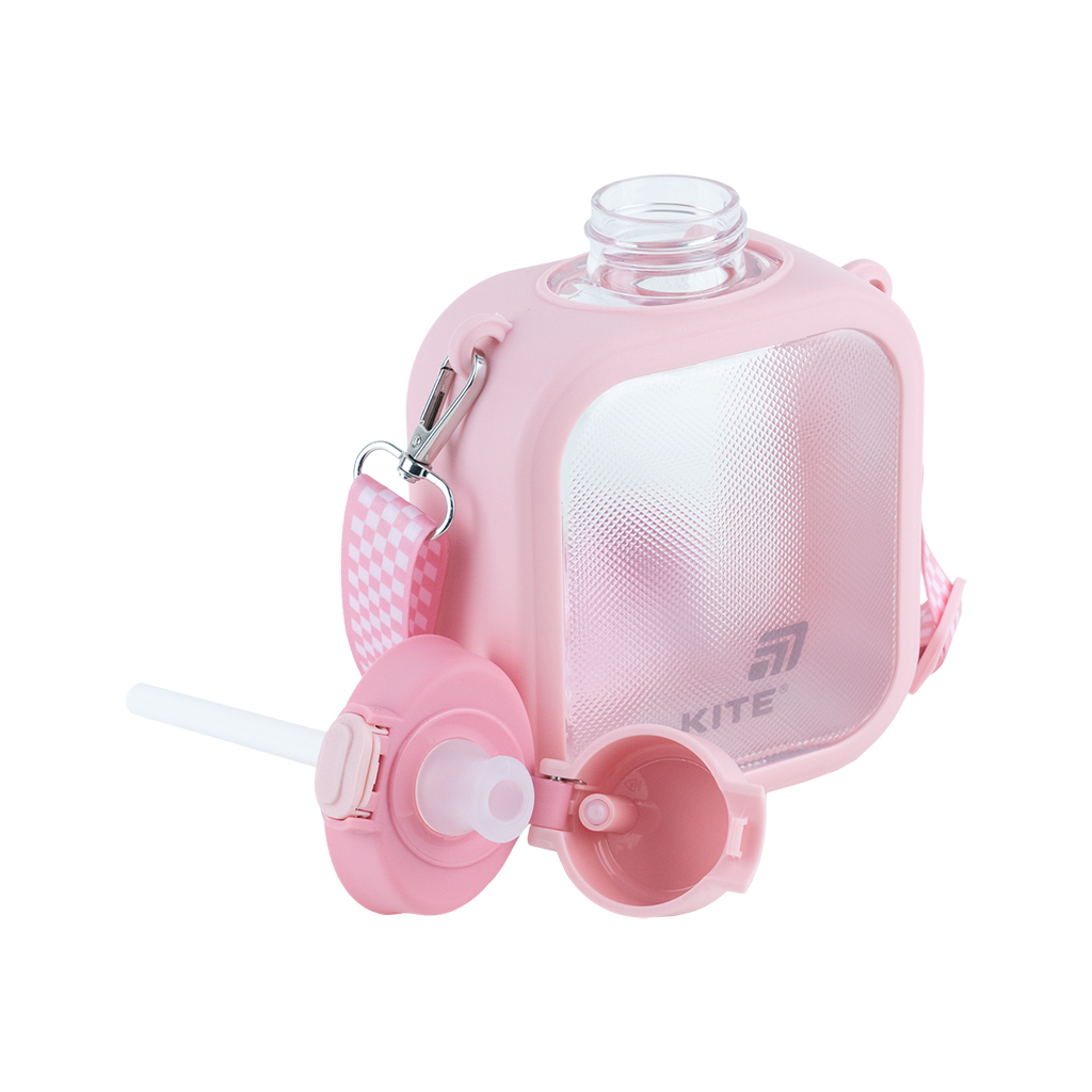 Пляшка для води Kite 700 мл рожева (K25-1237-3) - зображення 5