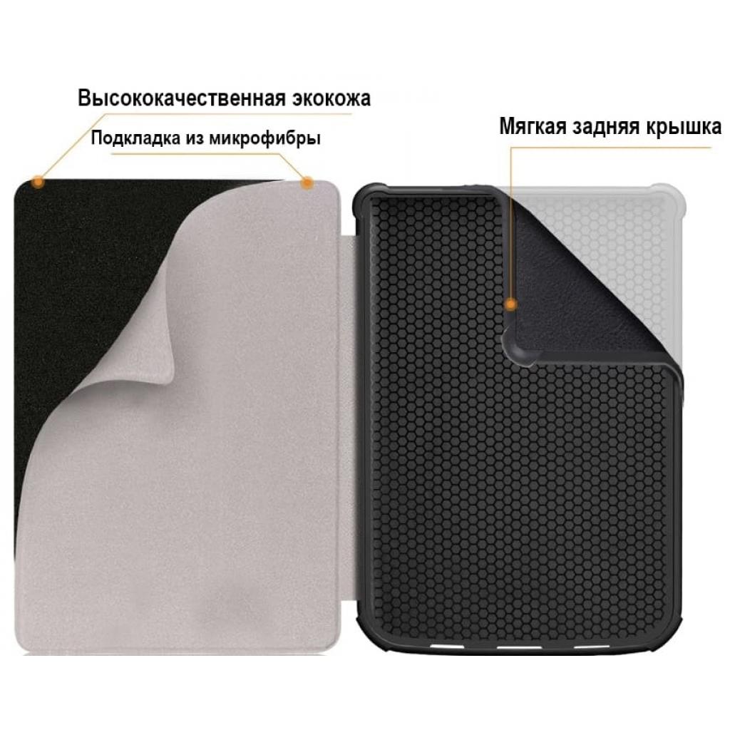 Чохол до електронної книги AirOn Premium PocketBook 606/628/633 dark blue (4821784622174) - зображення 5