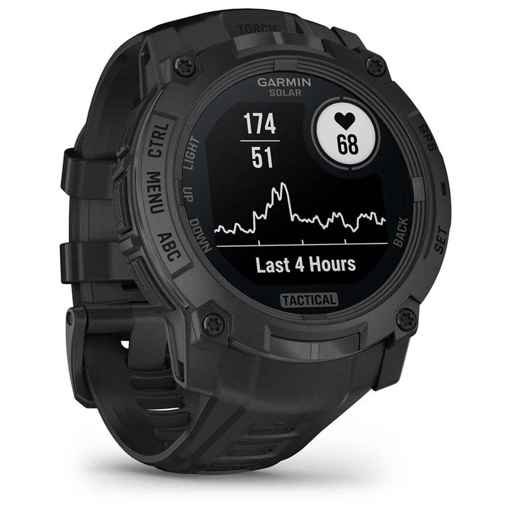 Смарт-годинник Garmin Instinct 3, Tactical, Solar, 50mm, Black,GPS смарт-годинник (010-02935-50/010-02935-90) - зображення 3