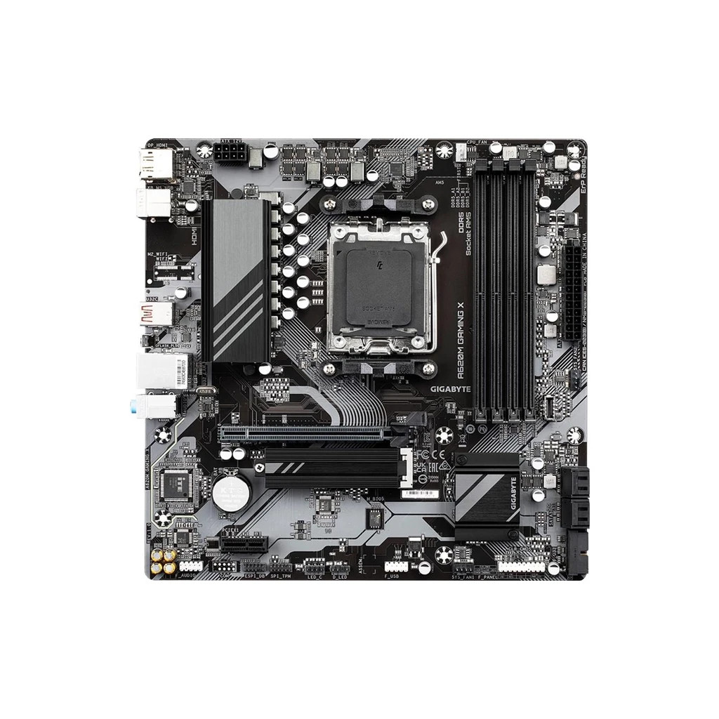 Материнська плата GIGABYTE A620M GAMING X - зображення 1