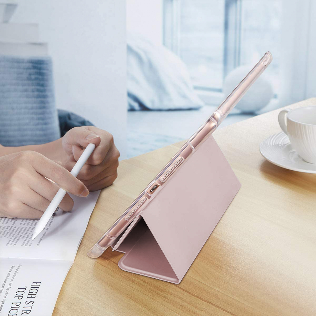 Чохол до планшета BeCover Tri Fold Soft TPU Apple iPad 10.2 2019/2020/2021 Pink (706738) - зображення 3
