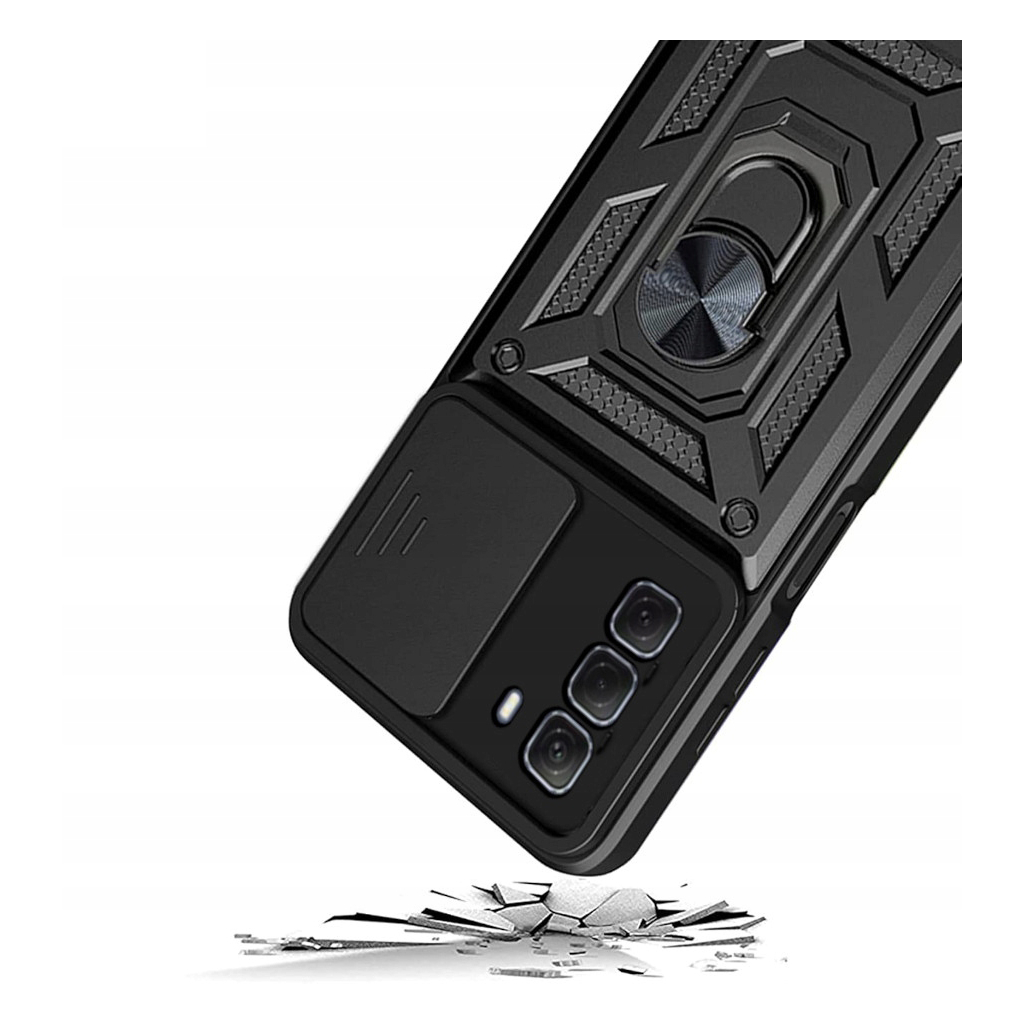 Чохол до мобільного телефона BeCover Military Infinix Hot 50 (X6720) Black (713046) - зображення 4