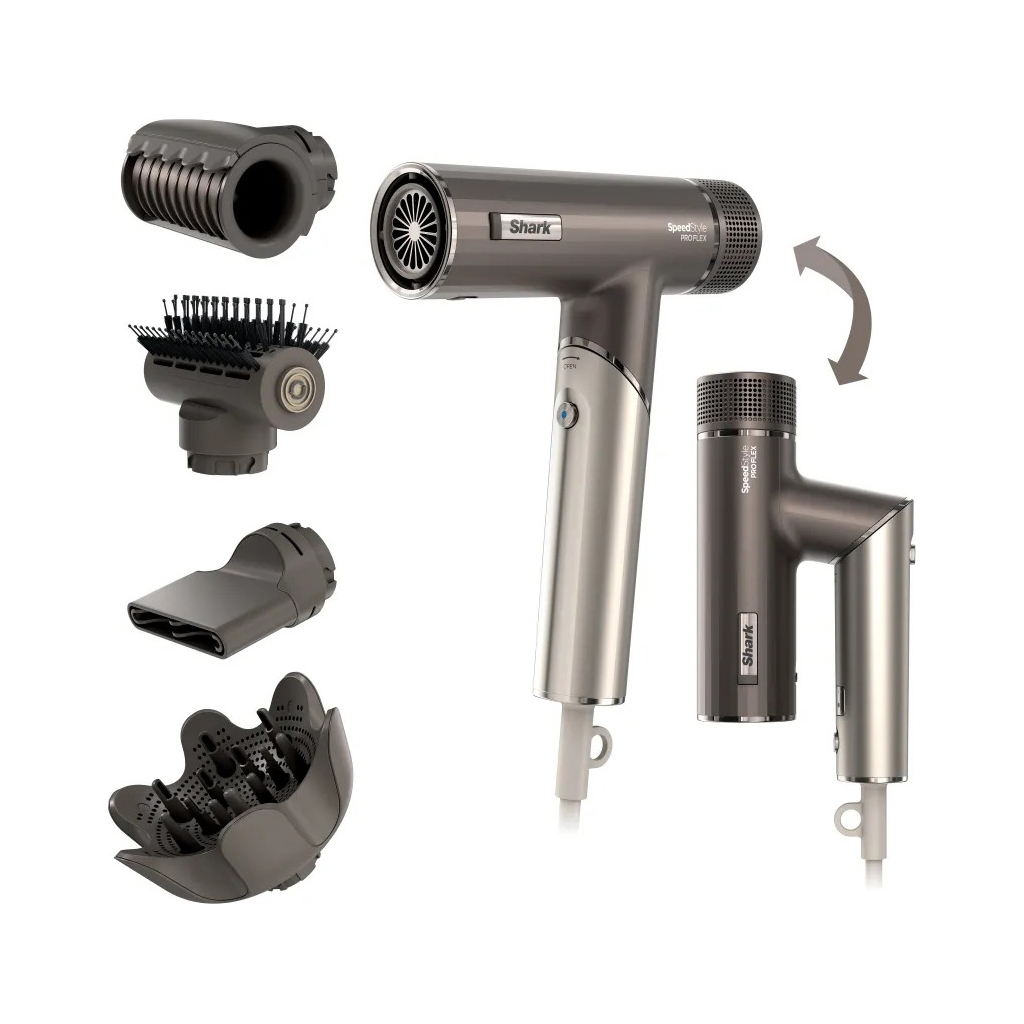 Фен Shark SpeedStyle Pro FLEX 4-in-1 Hair Dryer System (HD542EU) - зображення 1