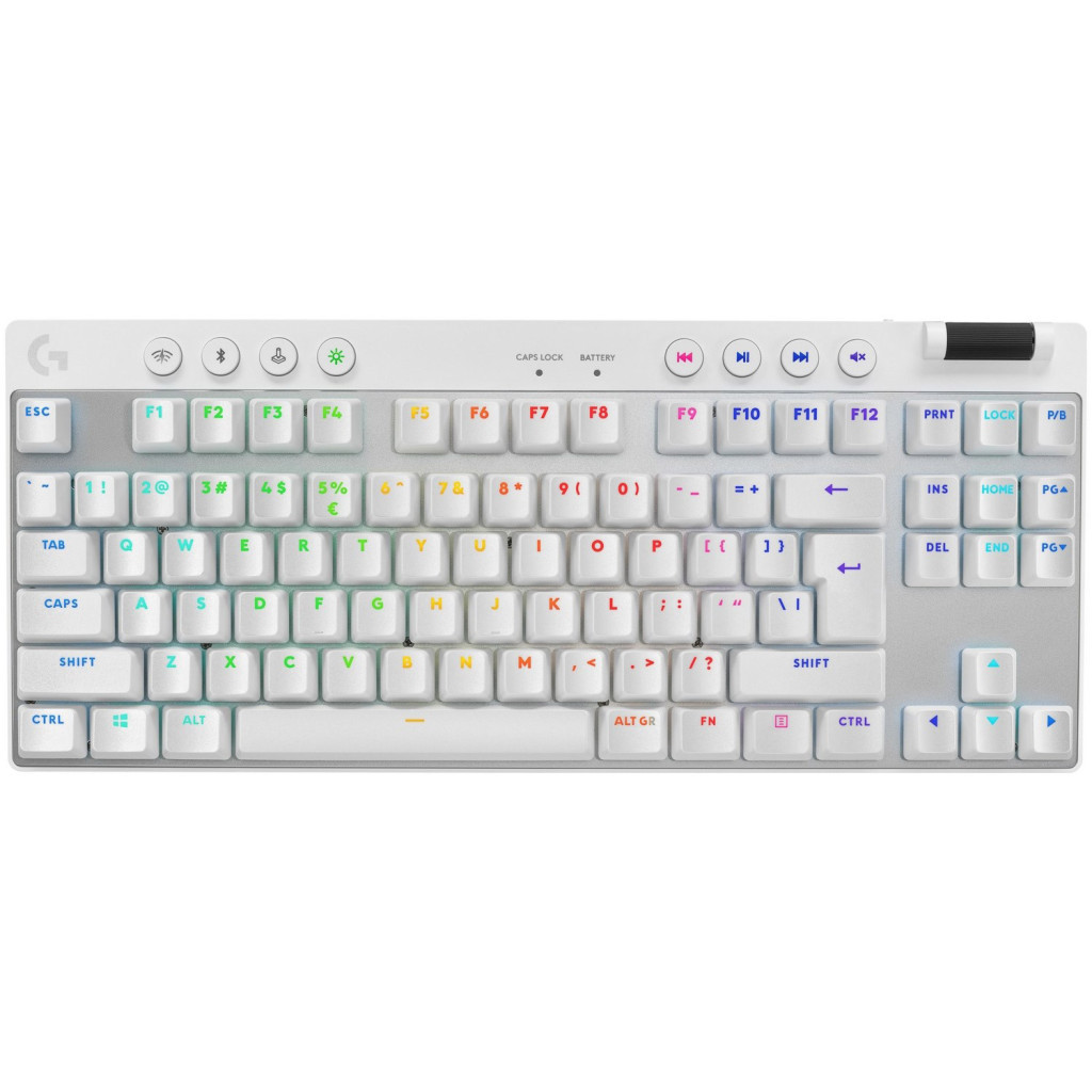 Клавіатура Logitech G PRO X TKL Lightspeed Tactile USB UA White (920-012148) - зображення 1