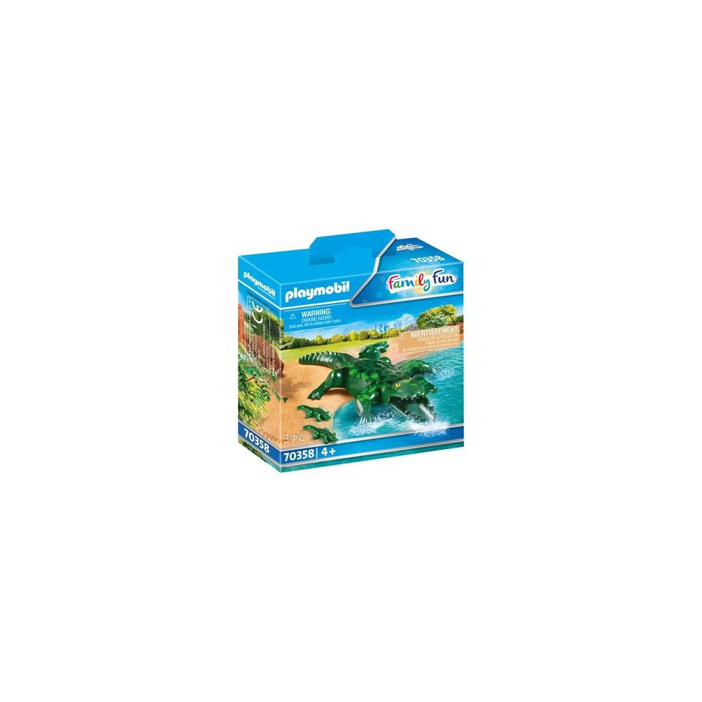 Конструктор Playmobil Family fun Алігатор з дитинчатами (70358) - зображення 2