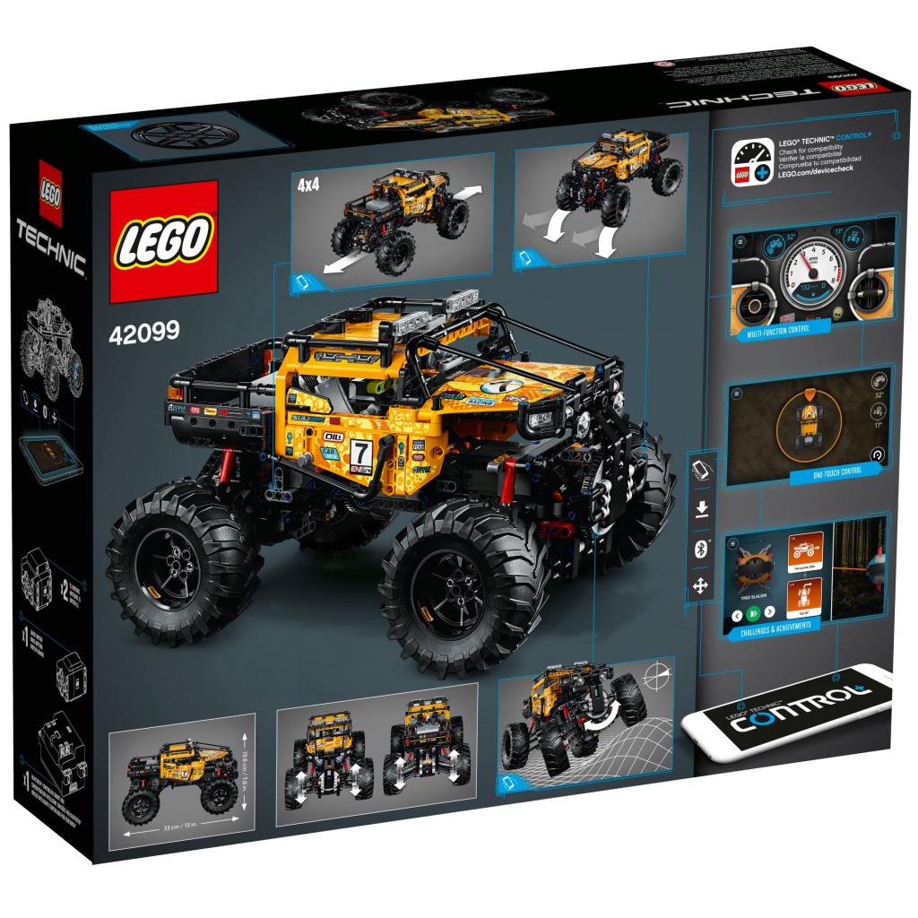 Конструктор LEGO TECHNIC Екстремальний позашляховик 958 деталей (42099) - зображення 8