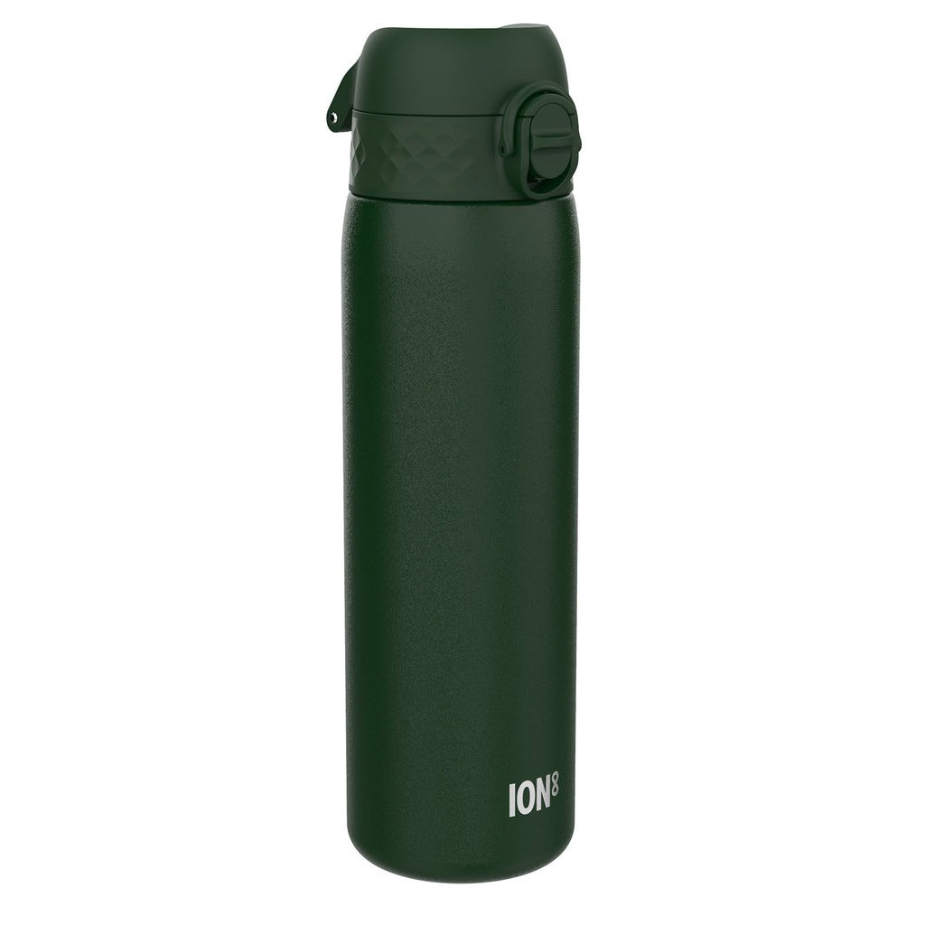 Пляшка для води ION8 OneTouch Vacuum Insulated 500 мл Dark Green (I8TS500DGRE) - зображення 1