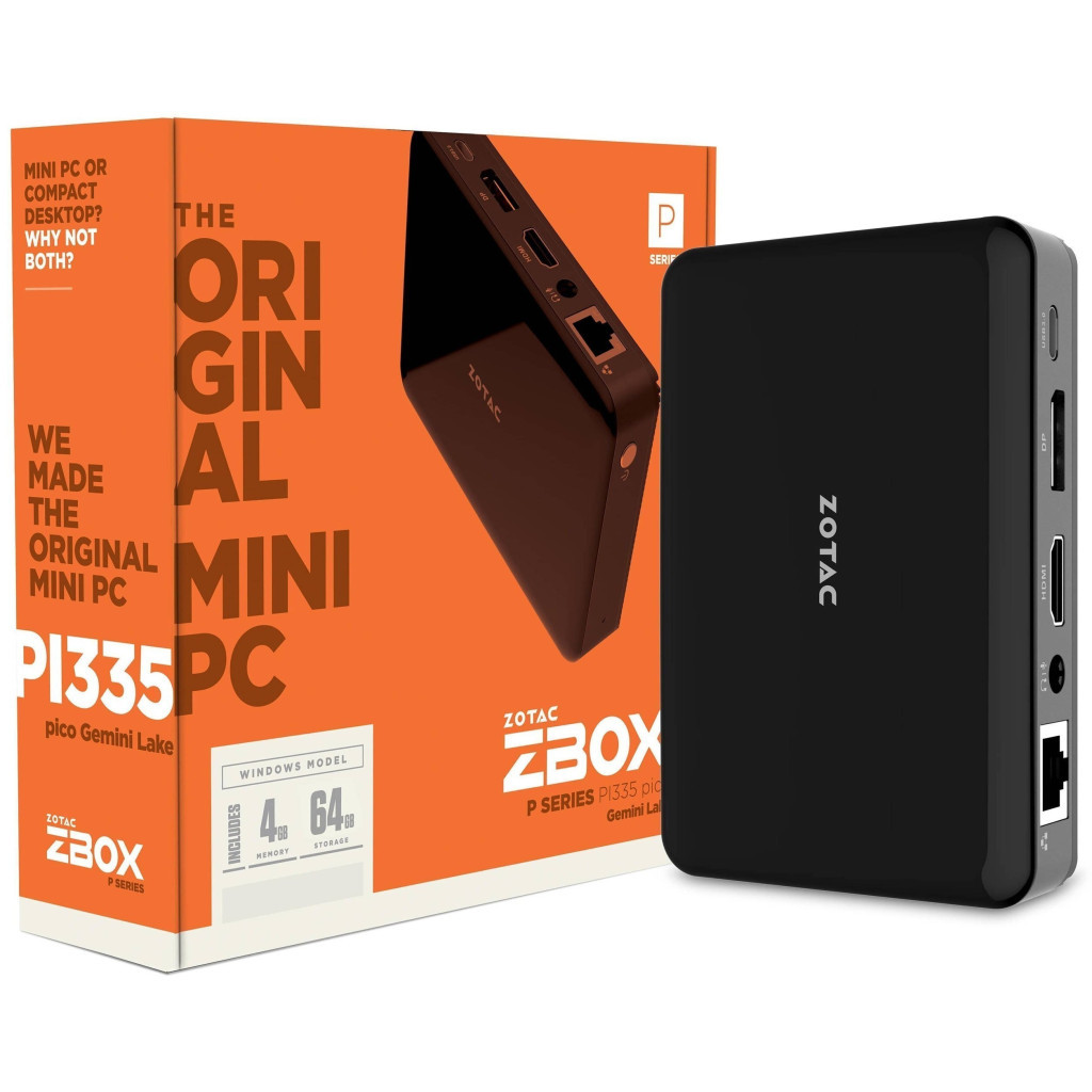 Комп'ютер Zotac ZBOX PI335 pico / N4100 (ZBOX-PI335-GK-W3C) - зображення 11