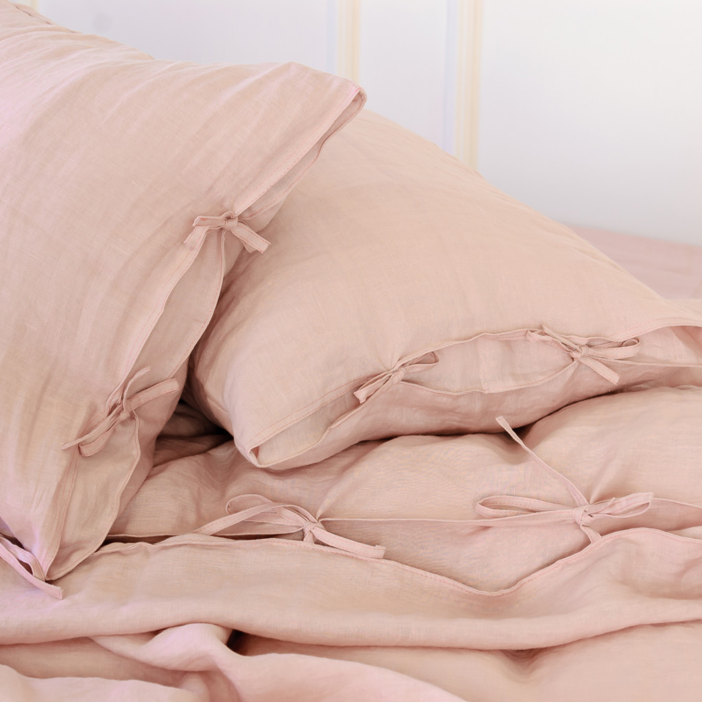 Постільна білизна MirSon Льон Dearness 110х140 (2200005370681) - зображення 3