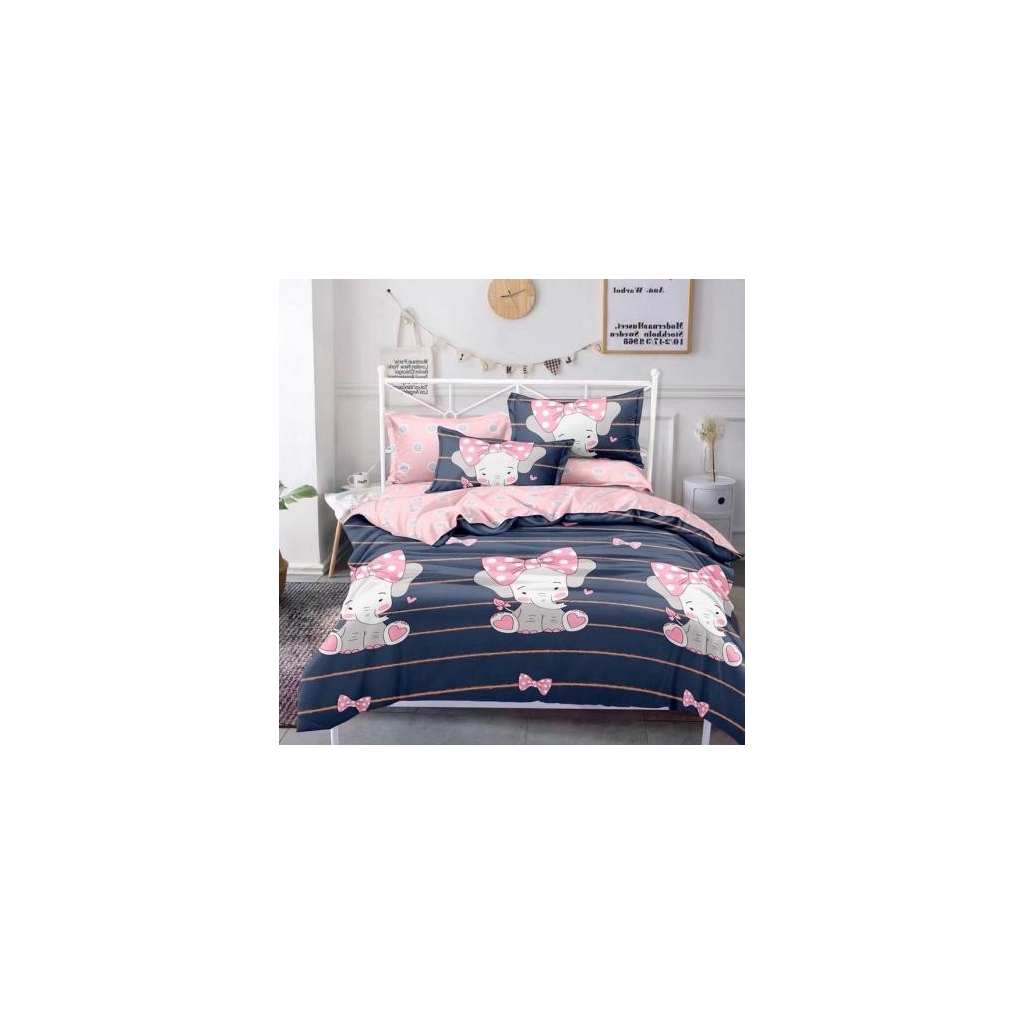 Постільна білизна MirSon Бязь 17-0539-1 Elephant 110х140 (2200004090795) - зображення 1