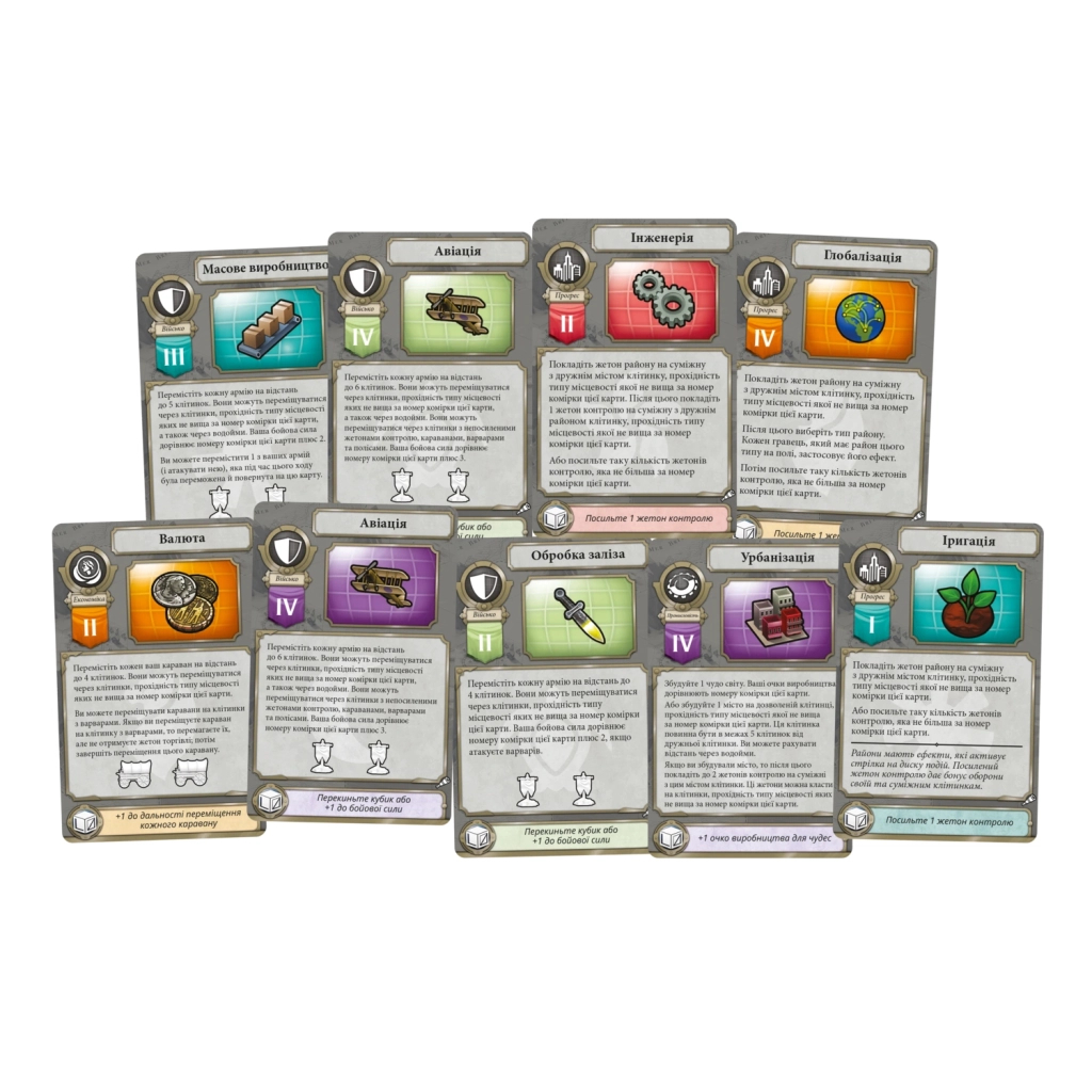 Настільна гра Geekach Games Цивілізація. Новий світанок - Тера інкогніта (Civilization: A New Dawn - Terra Incognita) (укр.) (GKCH195ti) - зображення 5