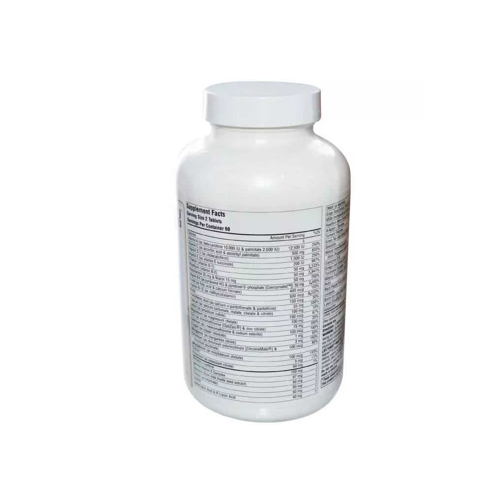 Вітамінно-мінеральний комплекс Source Naturals Мультикомплекс для підтримки енергії, Life Force, 120 капс (SNS-01422) - зображення 2