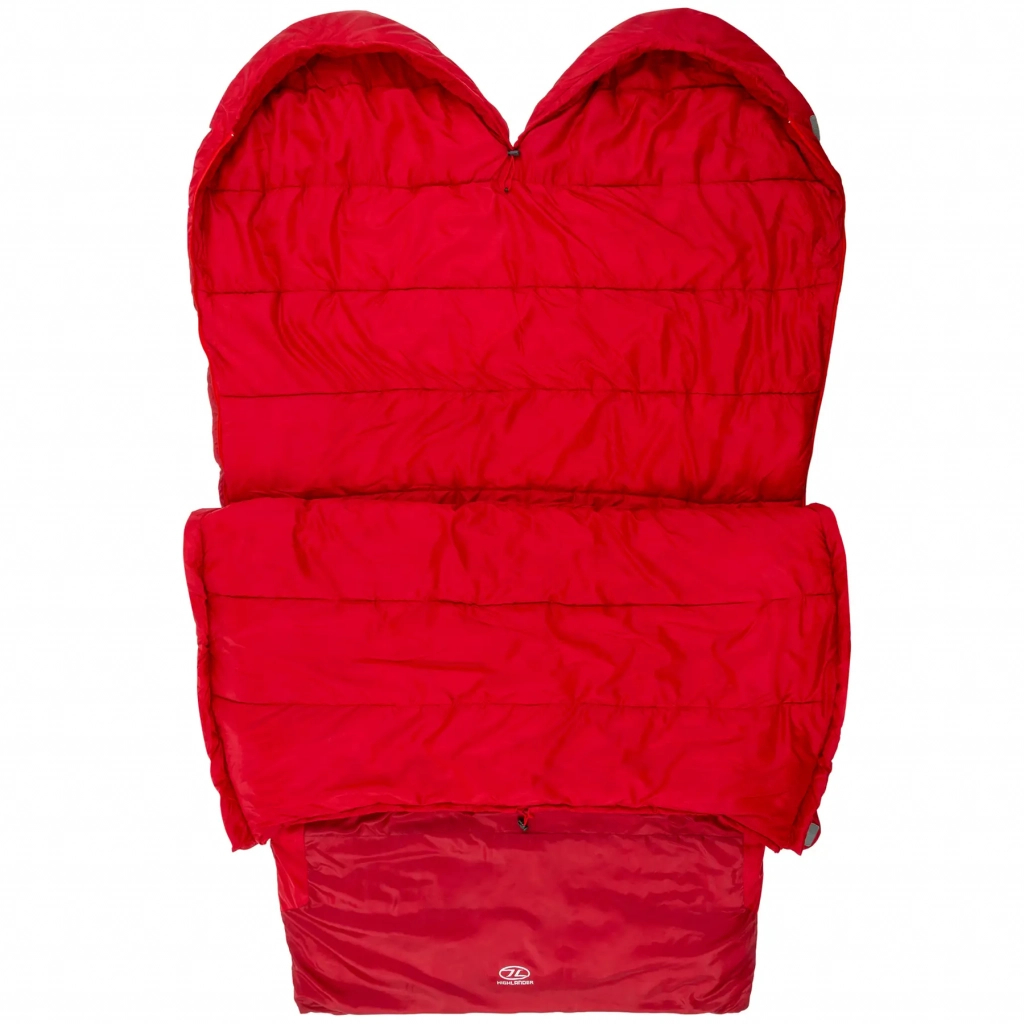 Спальний мішок Highlander Serenity 300 Double Mummy -5C Red (927921) - зображення 3