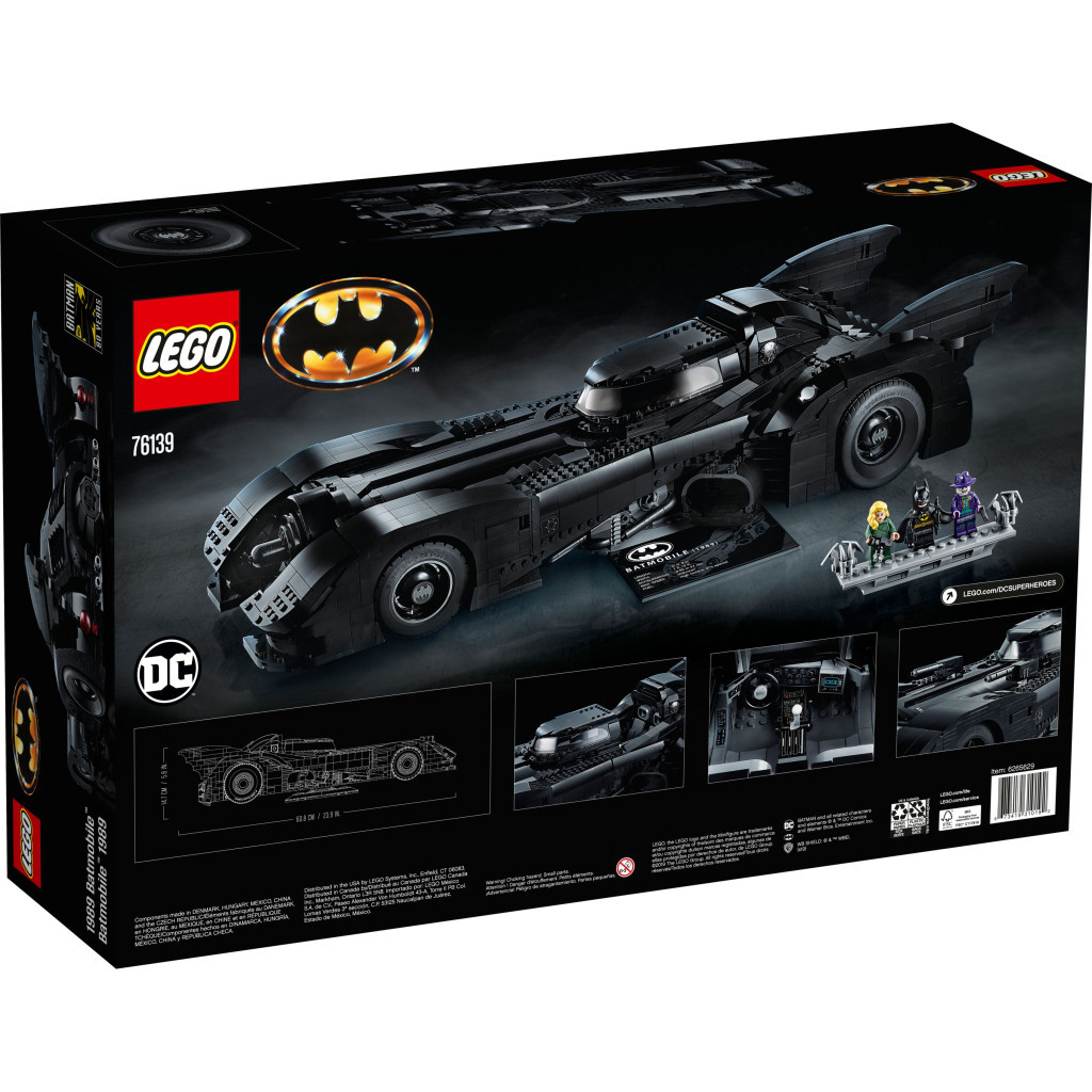 Конструктор LEGO Super Heroes 1989 Batmobile (76139) - зображення 12