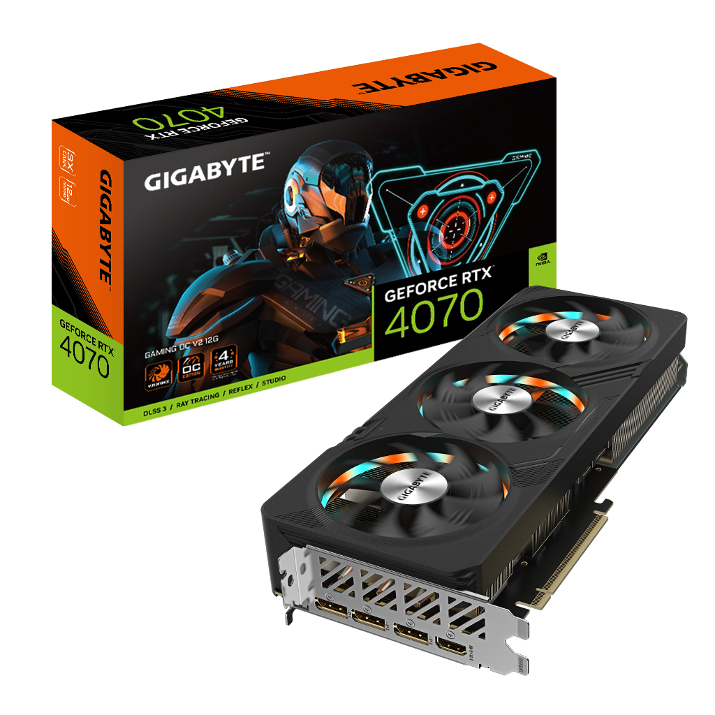 Відеокарта GIGABYTE GeForce RTX4070 12Gb GAMING OC V2 (GV-N4070GAMING OCV2-12GD) - зображення 5
