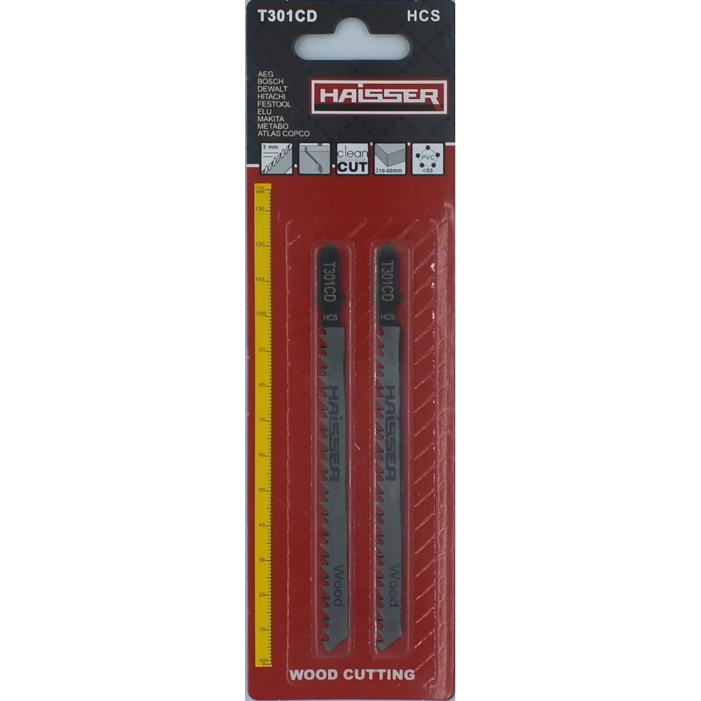 Полотно HAISSER пиляльне - T301СD, 90мм, н-р 2шт (34807) - зображення 1