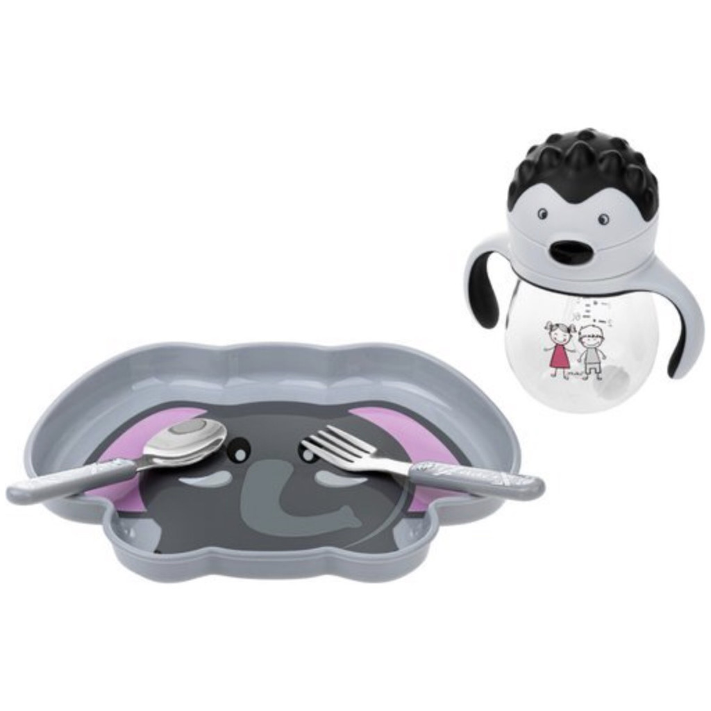 Тарілка дитяча Akuku Слон (A0071) - picture 4