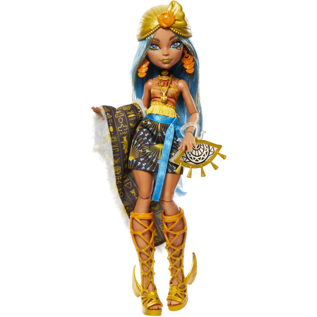 Лялька Monster High Набір-сюрприз Жах які секрети Клео серії Відпадний стиль (HNF76) - зображення 4