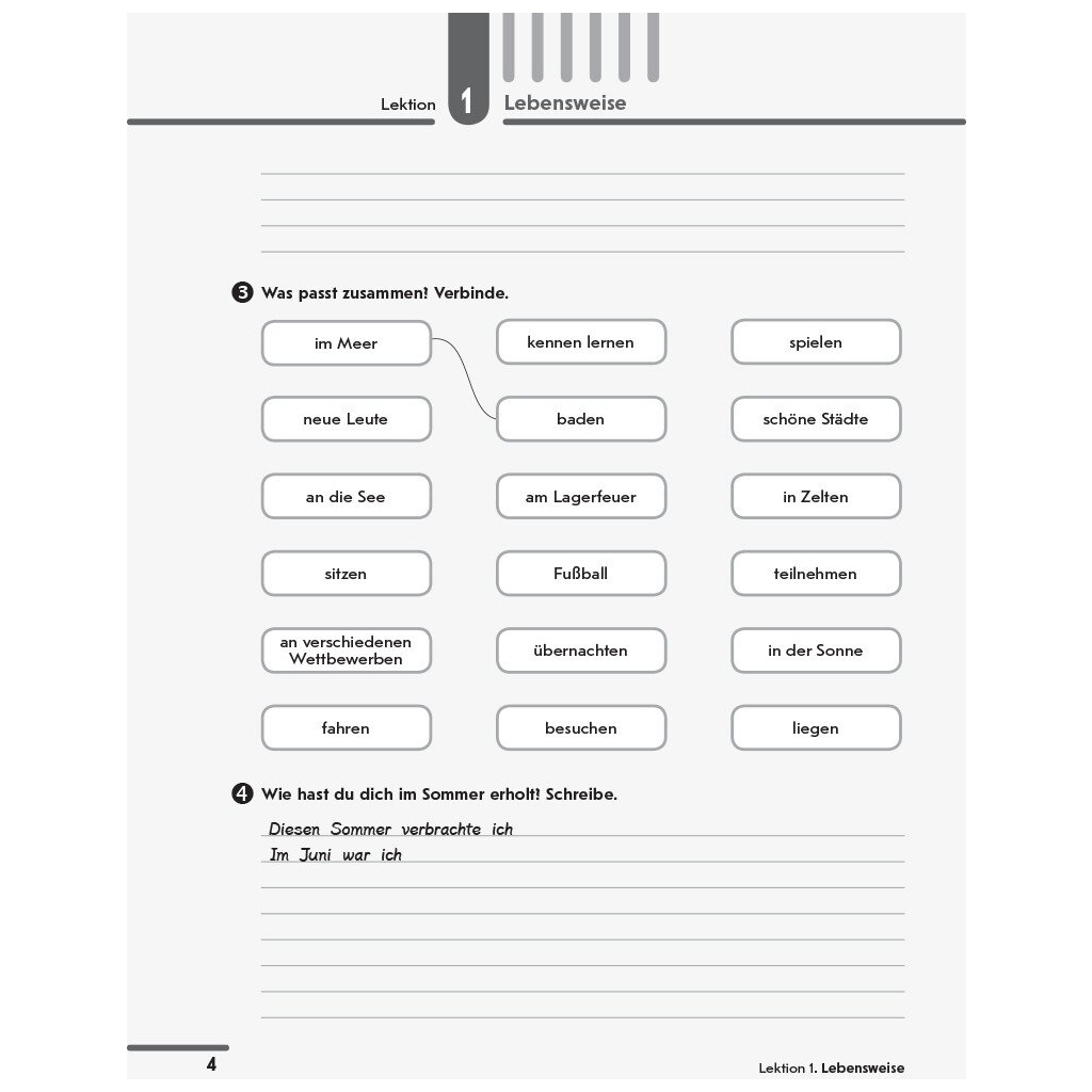 Робочий зошит Німецька мова. 10 клас. 6-й рік навчання. До підручника для 10 класу ЗЗСО "Hallo, Freunde" Ранок (9786170946799) - зображення 3