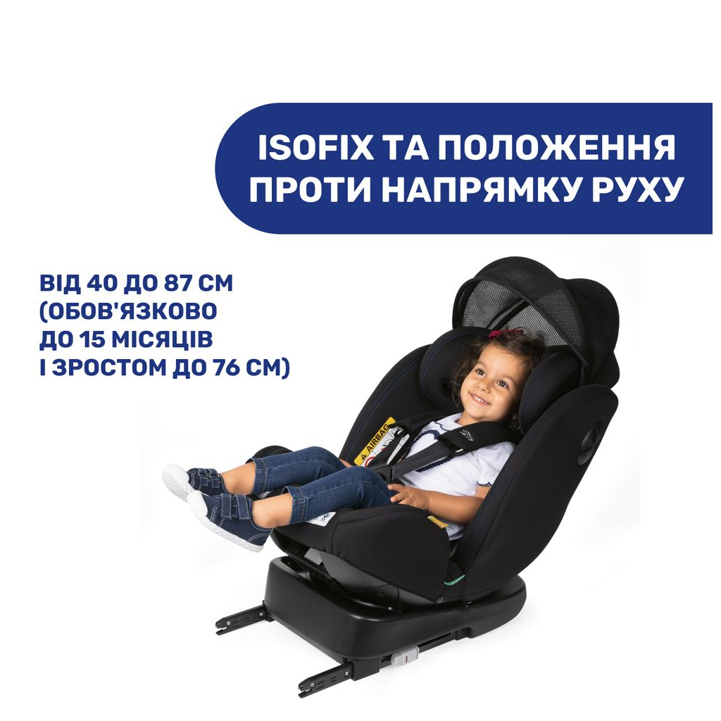 Автокрісло Chicco Unico Evo Air i-Size Сіре (87031.21) - зображення 9