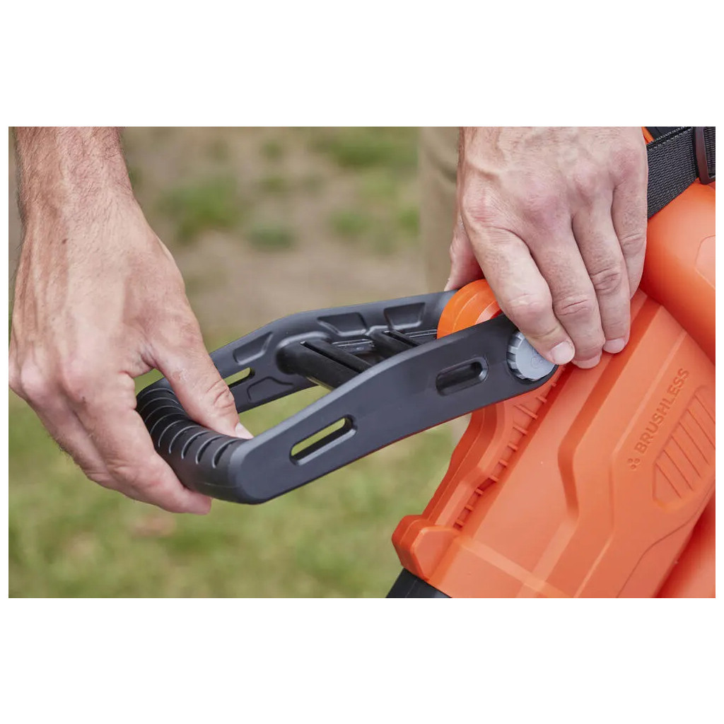 Пилосос садовий Black&Decker 36V, 2.5Ah, 270 км/год (BCBLV3625L1) - зображення 4