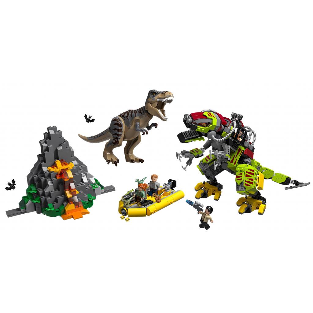 Конструктор LEGO Jurassic World Бій тиранозавра та робота (75938) - зображення 2