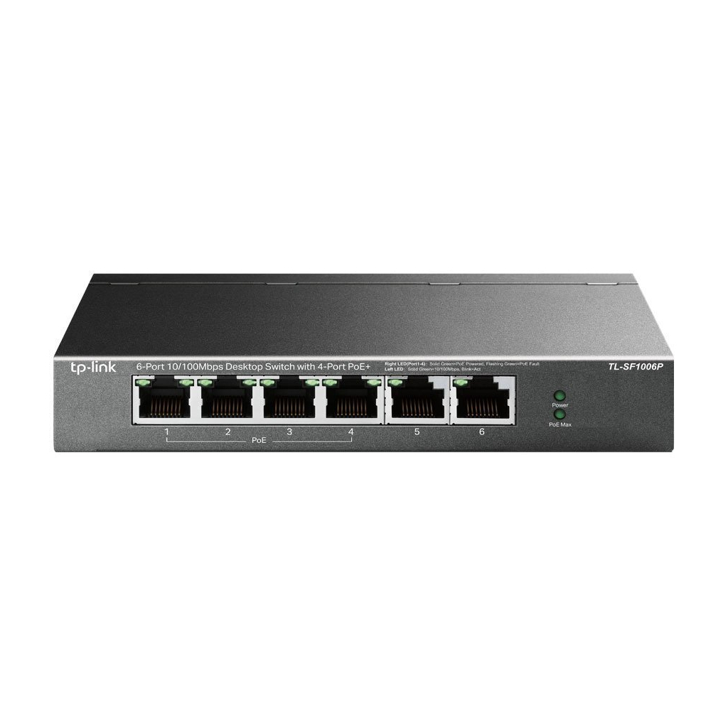 Комутатор мережевий TP-Link TL-SF1006P - зображення 1