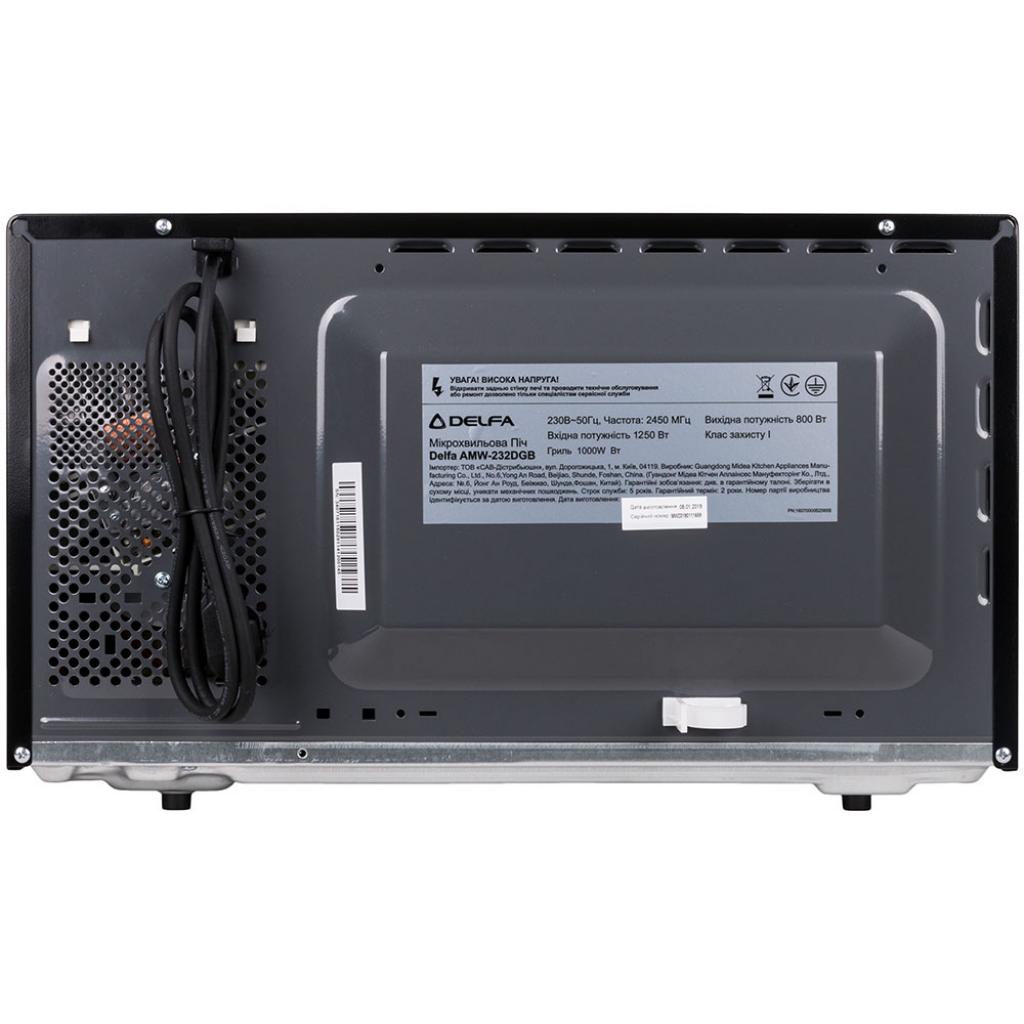 Мікрохвильова піч Delfa AMW-232DGB - зображення 3