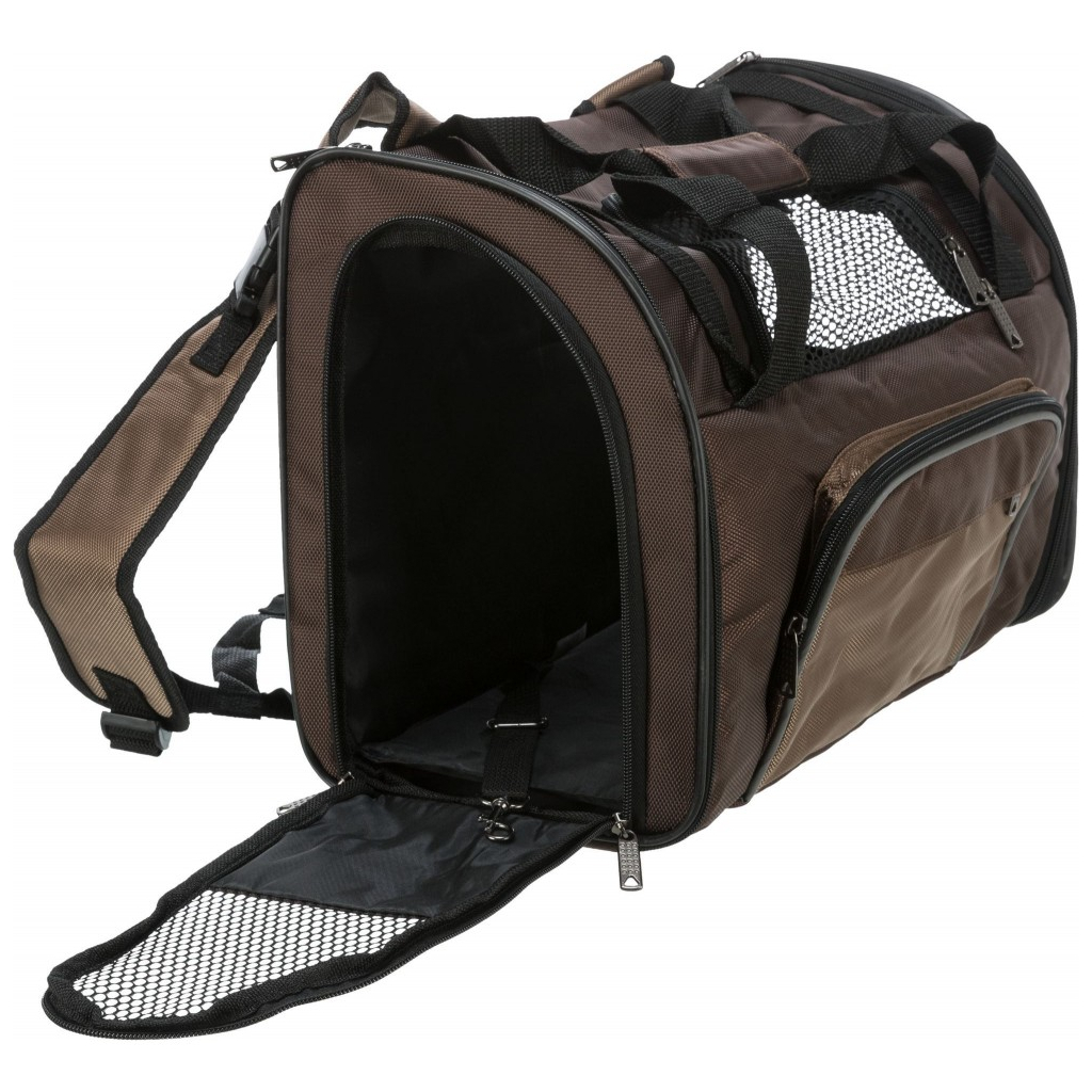 Переноска для тварин Trixie Shiva 41x30x21 см Коричнева (4011905288710) - изображение 6