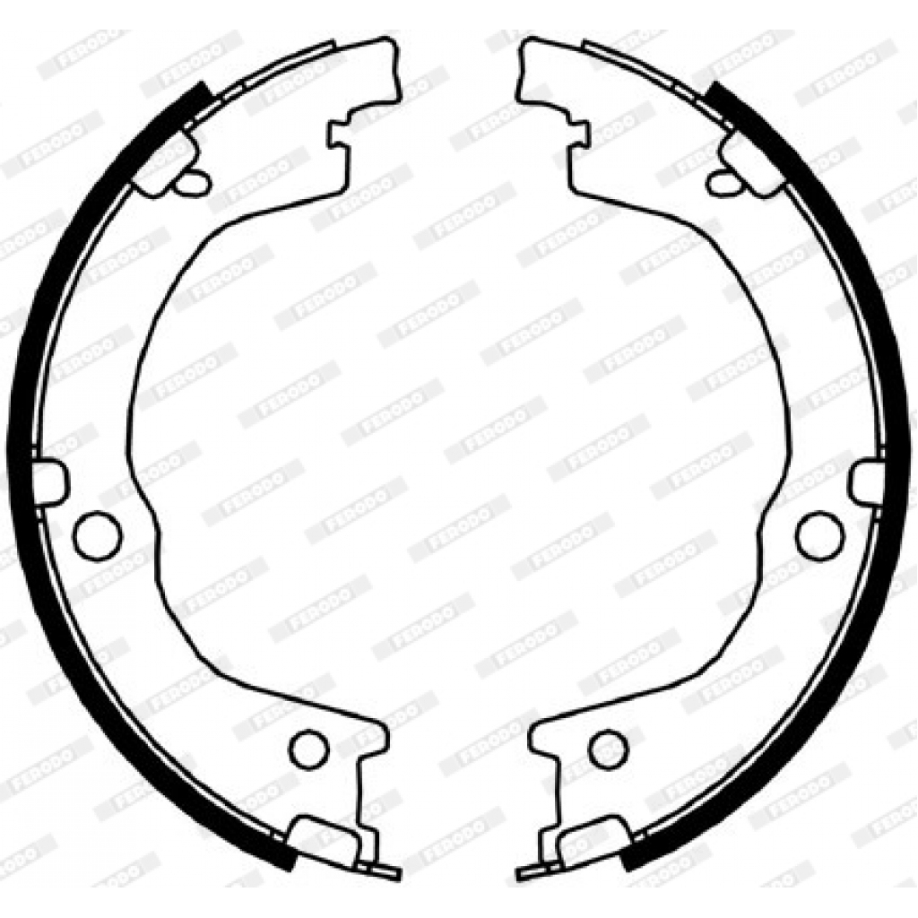 Гальмівні колодки FERODO FSB4049 - зображення 2