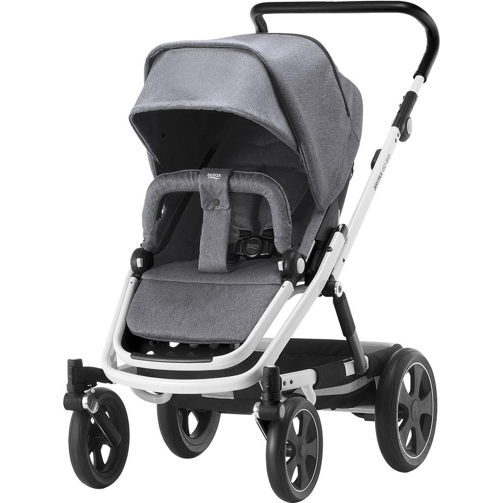 Коляска Britax GO BIG2 GREY MELANGE/White (2000027243) - зображення 1