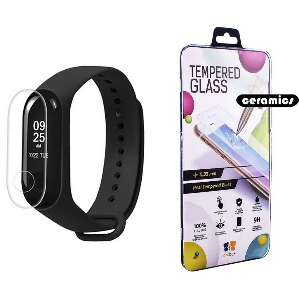 Плівка захисна Drobak Ceramics Xiaomi Mi Band 3 (2 шт) (313114) - зображення 1