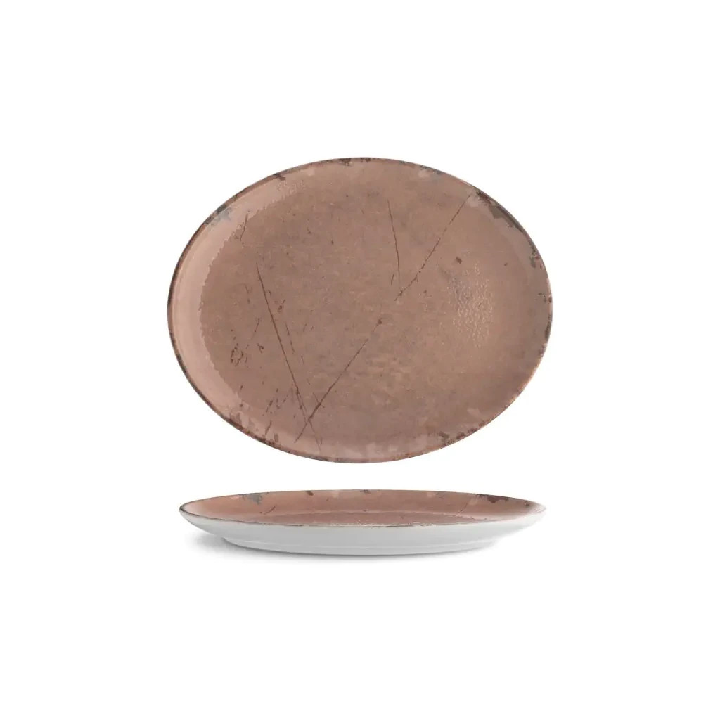 Блюдо G.Benedikt Isabelle 28 x 22 см Stone Ginger (ISC3028-K0009) - зображення 1