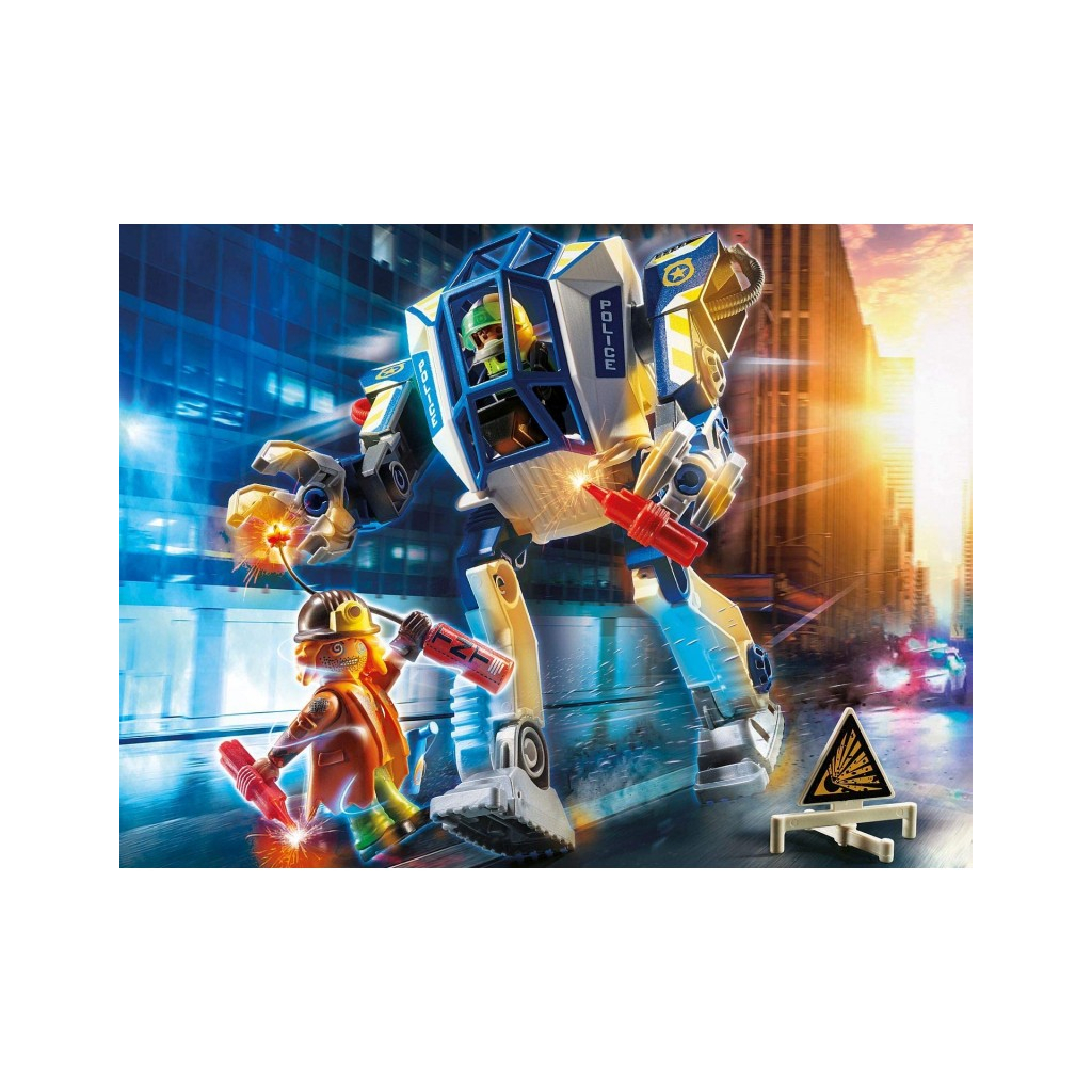 Конструктор Playmobil City action Поліцейський робот (70571) - зображення 5