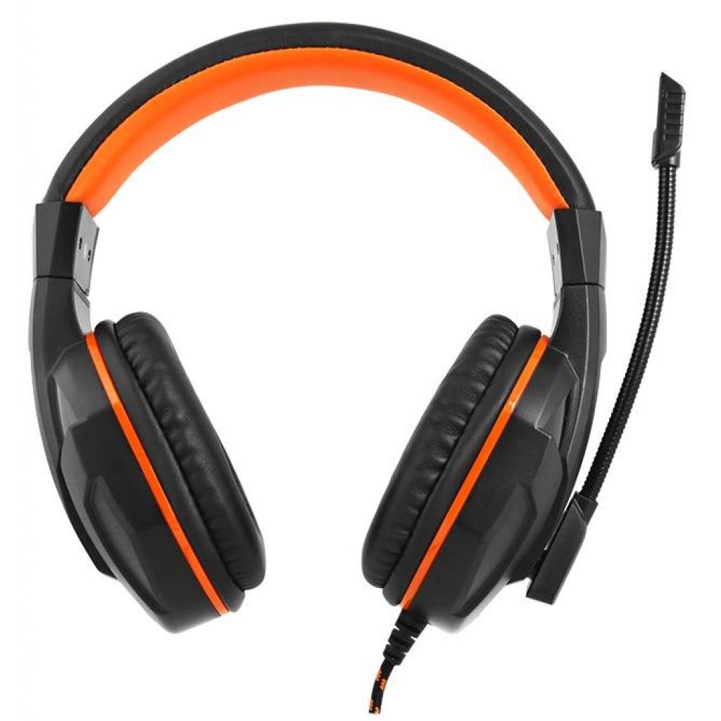 Навушники Gemix N20 Black-Orange Gaming - зображення 2