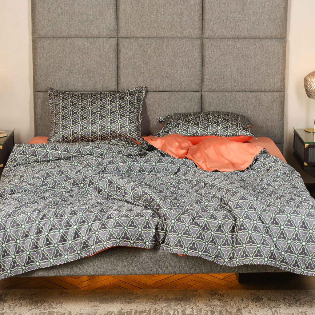 Постільна білизна Viluta Сатин Єгипетська бавовна 03 євро (03_EX_ev) - зображення 2